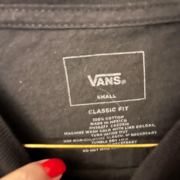 Vans- Long Sleeve Reef Shirt- Small - Picture 2 of 2